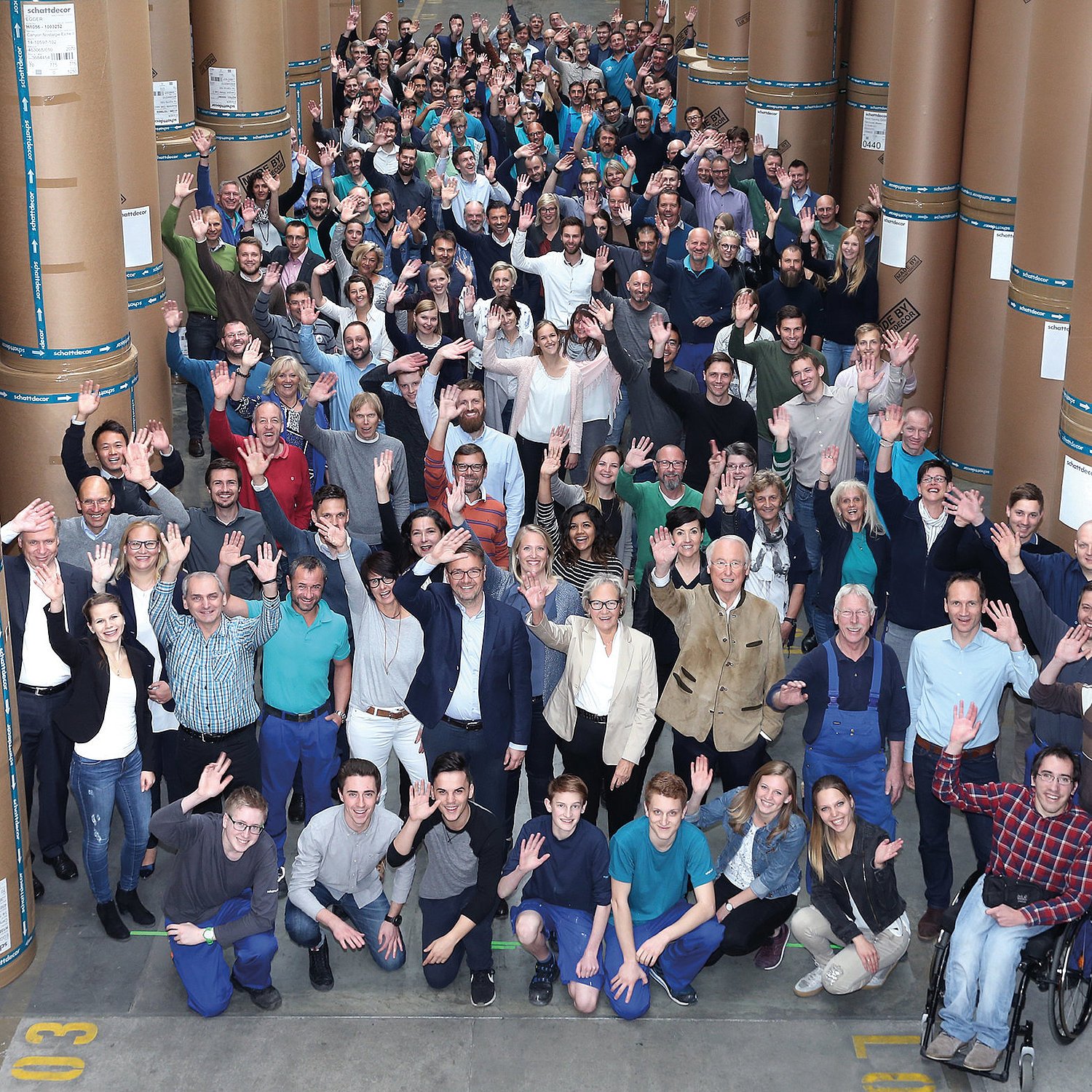 Schattdecor Mitarbeiter Thansau