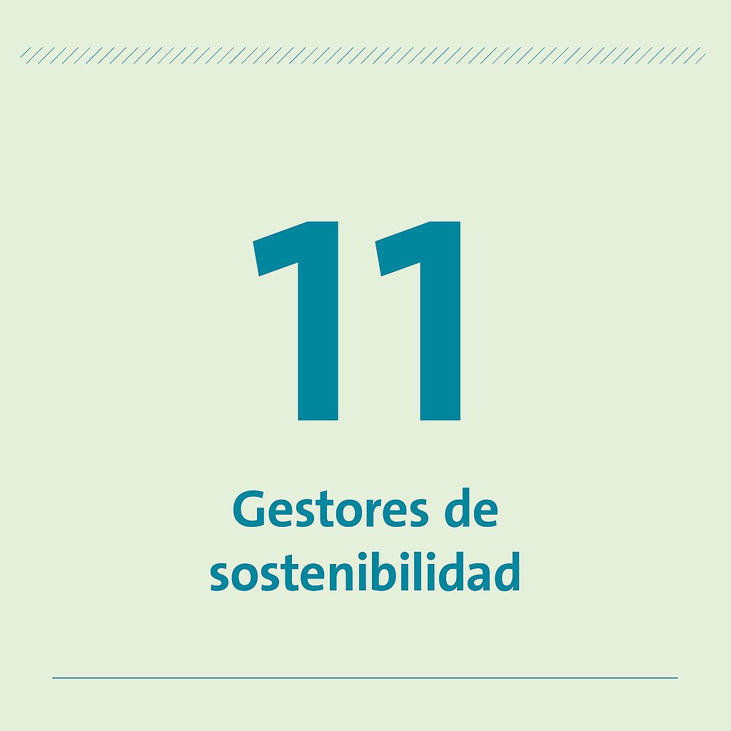 11 Gestores de sostenibilidad 11 Gestores de sostenibilidad