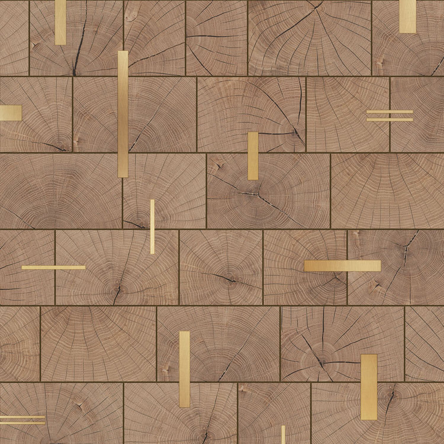Butcher Block Gold
