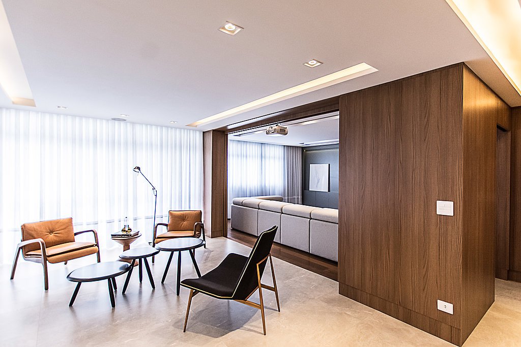 Stuhl-ecke in Wohnzimmer