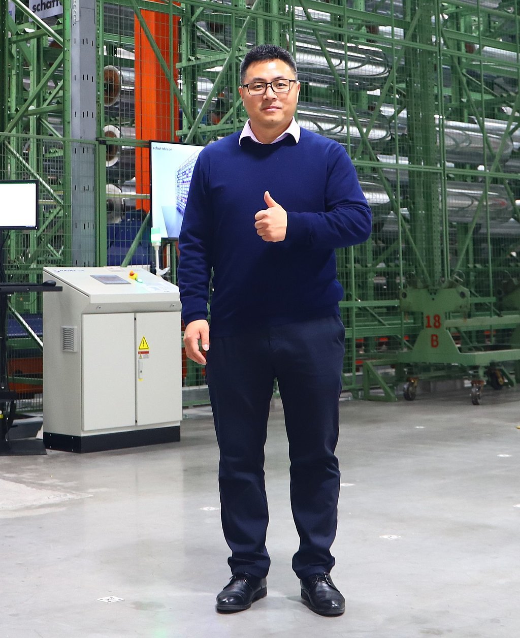 Hu Dong, Factory Manager, Schattdecor China Hu Dong, Factory Manager, Schattdecor China